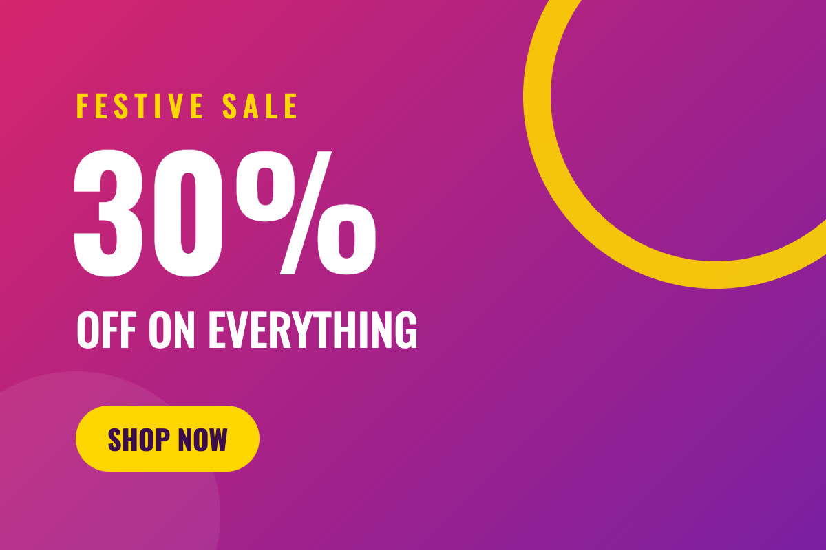 Sale banner